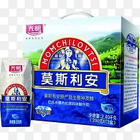 莫斯利安蓝色酸奶包装-空若网 莫斯利安蓝色酸奶包装-空若网