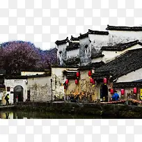 徽式建筑素材-空若网 徽式建筑素材-空若网