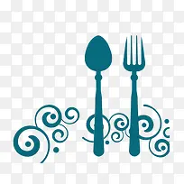 卡通餐具素材-空若网 卡通餐具素材-空若网