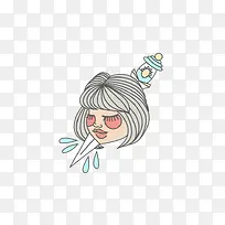 人像插画-空若网 人像插画-空若网