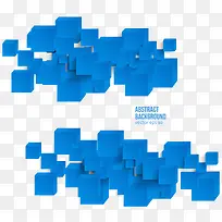 卡片设计蓝色矢量-空若网 卡片设计蓝色矢量-空若网