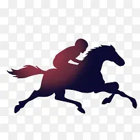 夕阳下骑马飞奔-空若网 夕阳下骑马飞奔-空若网