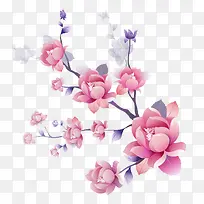 卡通手绘花朵-空若网 卡通手绘花朵-空若网