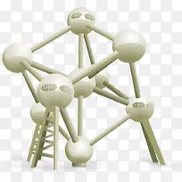 白色分子结构-空若网 白色分子结构-空若网