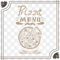 矢量披萨菜单-空若网 矢量披萨菜单-空若网