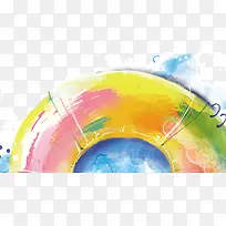 水彩救生圈-空若网 水彩救生圈-空若网