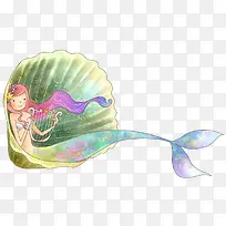 卡通美人鱼-空若网 卡通美人鱼-空若网