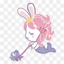 卡通美人鱼-空若网 卡通美人鱼-空若网