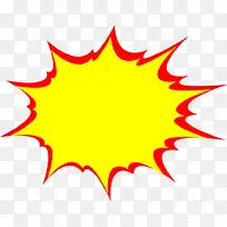 黄色促销活动爆炸贴-空若网 黄色促销活动爆炸贴-空若网