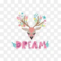 彩色鹿角-空若网 彩色鹿角-空若网