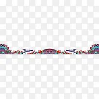 七夕彩色装饰画-空若网 七夕彩色装饰画-空若网