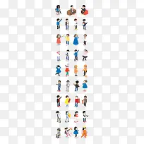 扁平化创意卡通小人-空若网 扁平化创意卡通小人-空若网