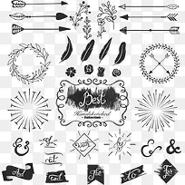 扁平化箭头矢量-空若网 扁平化箭头矢量-空若网