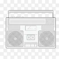 白色收音机-空若网 白色收音机-空若网