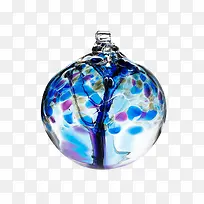 蓝色星空玻璃球-空若网 蓝色星空玻璃球-空若网
