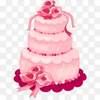 三层大蛋糕-空若网 三层大蛋糕-空若网