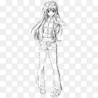 手绘人物xg-空若网 手绘人物xg-空若网