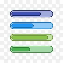 彩色进度条-空若网 彩色进度条-空若网