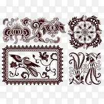 精美装饰纹样合集-空若网 精美装饰纹样合集-空若网