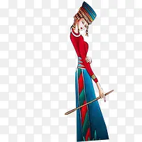 手绘美女-空若网 手绘美女-空若网