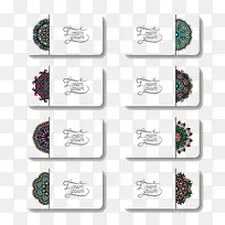 时尚民族花纹卡片横幅设计-空若网 时尚民族花纹卡片横幅设计-空若网