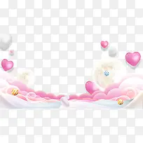 七夕情人节海报装饰图案-空若网 七夕情人节海报装饰图案-空若网