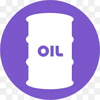 扁平化图标油桶符号-空若网 扁平化图标油桶符号-空若网