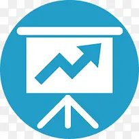 扁平化图标折线图符号-空若网 扁平化图标折线图符号-空若网
