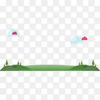 卡通山坡-空若网 卡通山坡-空若网