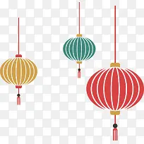 彩色灯笼-空若网 彩色灯笼-空若网