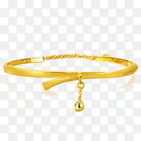 周生生黄金手镯足金三角柱吊金珠-空若网 周生生黄金手镯足金三角柱吊金珠-空若网