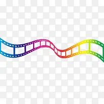 彩色胶片免扣素材-空若网 彩色胶片免扣素材-空若网