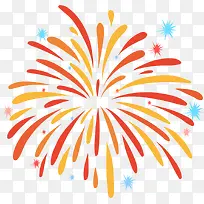 春节多彩绽放的烟花-空若网 春节多彩绽放的烟花-空若网