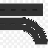 道路设计矢量素材-空若网 道路设计矢量素材-空若网