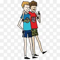 可爱好兄弟-空若网 可爱好兄弟-空若网