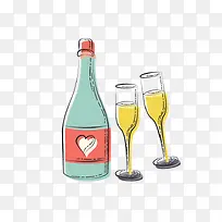 爱情酒杯-空若网 爱情酒杯-空若网