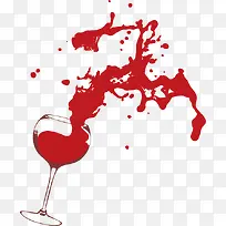 情人节爱情酒杯红酒-空若网 情人节爱情酒杯红酒-空若网