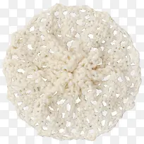 针织白色杯垫-空若网 针织白色杯垫-空若网