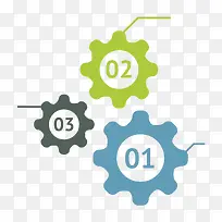 彩色齿轮-空若网 彩色齿轮-空若网