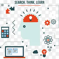 矢量扁平化商务素材-空若网 矢量扁平化商务素材-空若网