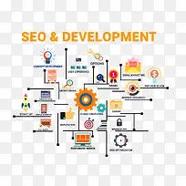 矢量扁平化齿轮素材-空若网 矢量扁平化齿轮素材-空若网