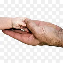 父亲手托小手-空若网 父亲手托小手-空若网