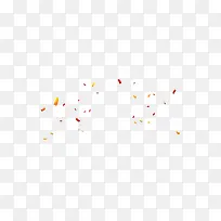 多彩纸带不规则漂浮-空若网 多彩纸带不规则漂浮-空若网