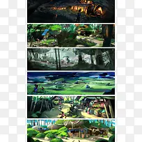 手绘动画小说插画系列-空若网 手绘动画小说插画系列-空若网