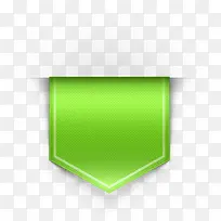 锦旗标签绿色嵌入标签-空若网 锦旗标签绿色嵌入标签-空若网