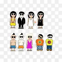 矢量卡通手绘达人-空若网 矢量卡通手绘达人-空若网