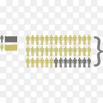 小人图标数据图表-空若网 小人图标数据图表-空若网