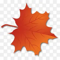 红色的枫树叶矢量免抠素材-空若网 红色的枫树叶矢量免抠素材-空若网