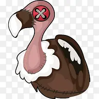 毛绒玩具鸵鸟PNG-空若网 毛绒玩具鸵鸟PNG-空若网