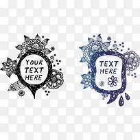 线描边框-空若网 线描边框-空若网